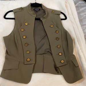 Army Green Bebe Vest size Medium